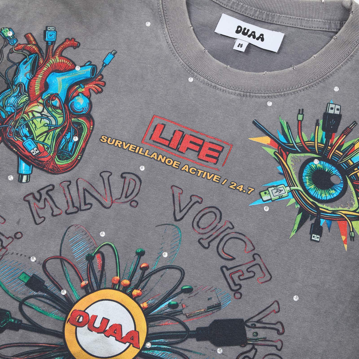 DUAA New Age Graphic T-Shirt ¡ª detail