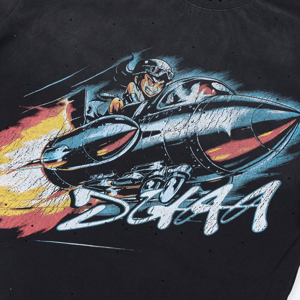 DUAA Rocket Graphic Short-Sleeve T-Shirt ¡ª detail