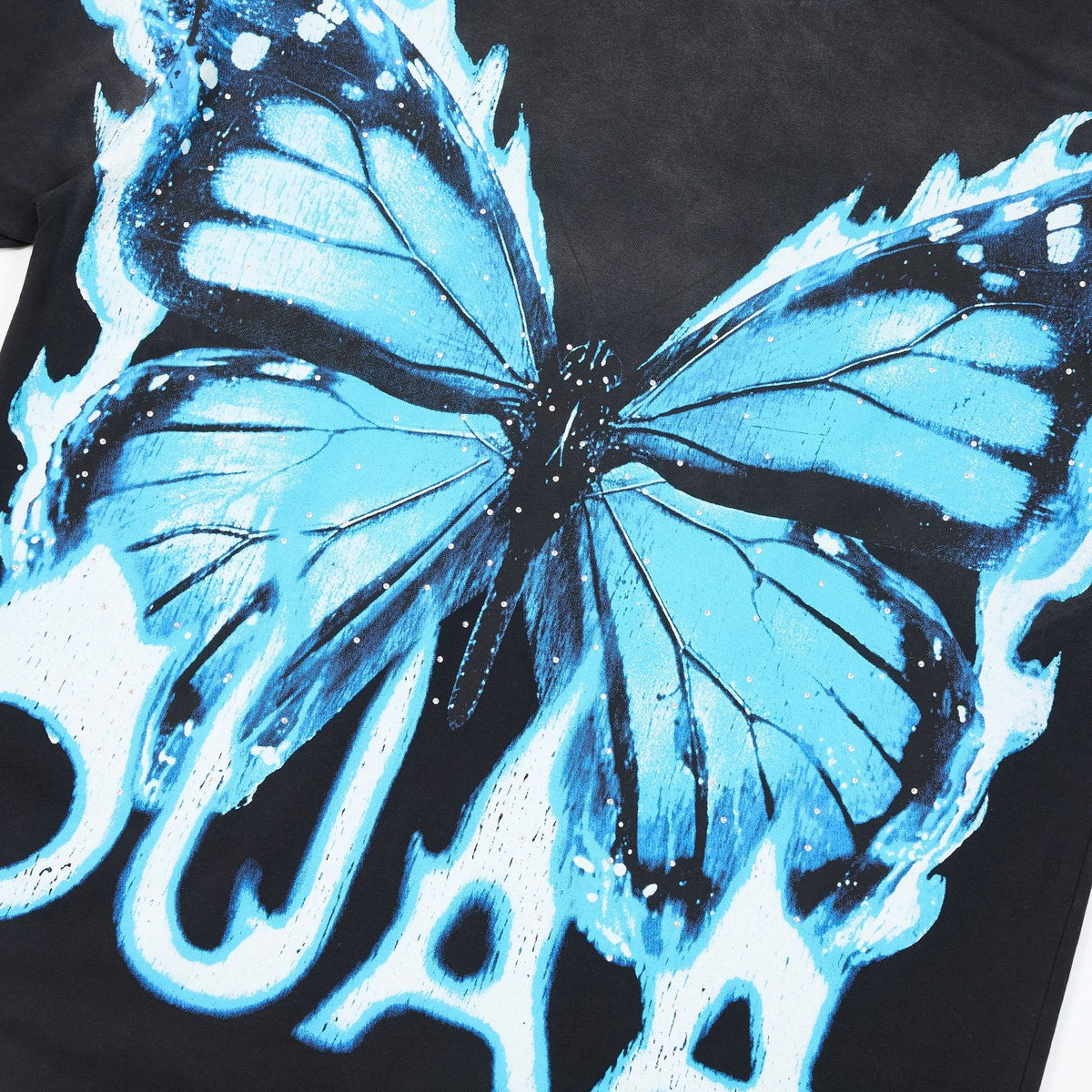 DUAA Butterfly Graphic Short-Sleeve T-Shirt ¡ª detail