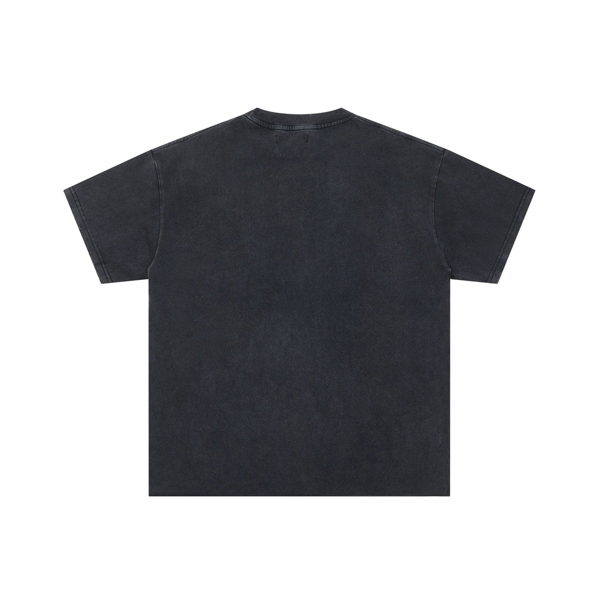 DUAA Black Rhinestone Graphic Short-Sleeve T-Shirt ¡ª back