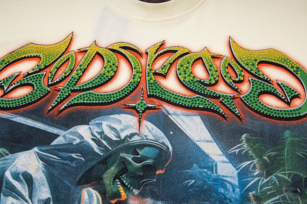 Godspeed Legalized Panther Graphic Sleeveless T-Shirt ¡ª detail