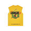 Godspeed Legalized Panther Graphic Sleeveless T-Shirt ¡ª back