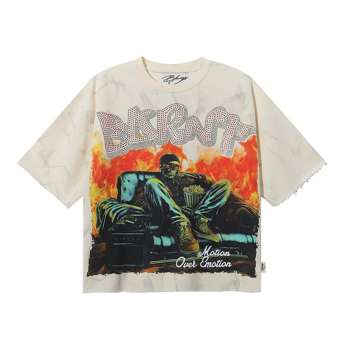 BKYS Revival Burnt Rhinestone Graphic T-Shirt ¡ª hero