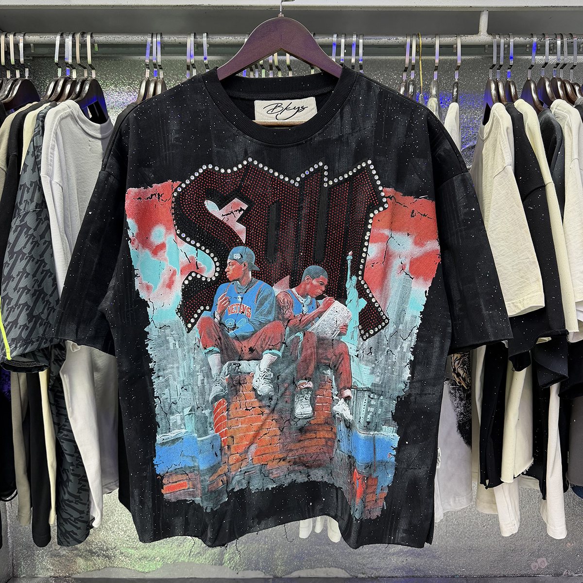 BKYS Revival Soul Graphic Short-Sleeve T-Shirt ¡ª context