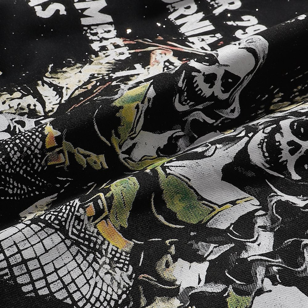 BKYS Revival Hellfest Speckle Graphic T-Shirt ¡ª detail