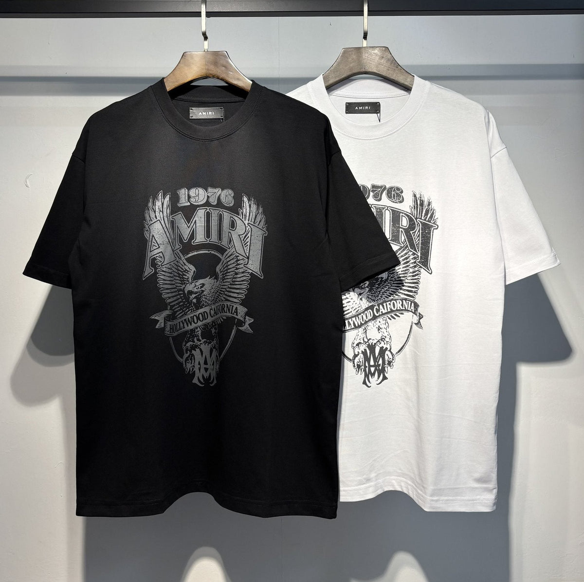 AMIRI Eagle Graphic Short-Sleeve T-Shirt ¡ª comparison