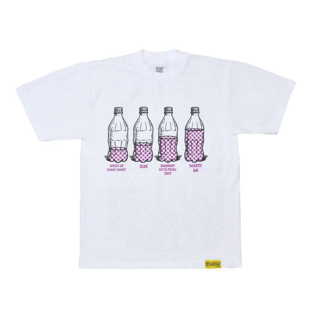 THAT'S A AWFUL LOT OF COUGH SYRUP Front & Back Graphic Short-Sleeve T-Shirt ¡ª hero