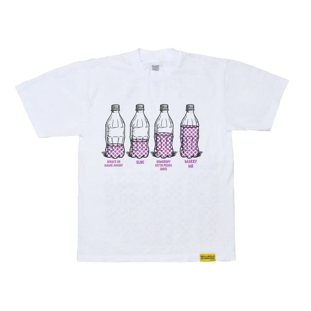 THAT'S A AWFUL LOT OF COUGH SYRUP Front & Back Graphic Short-Sleeve T-Shirt ¡ª hero