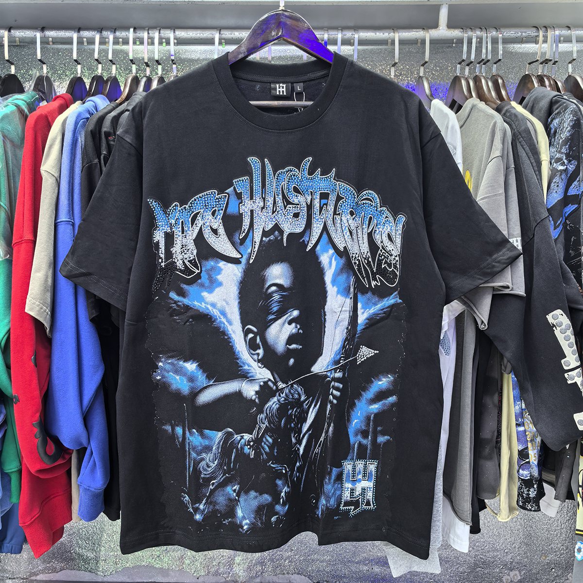 Life Hustlere Warrior Girl Graphic T-Shirt ¡ª context