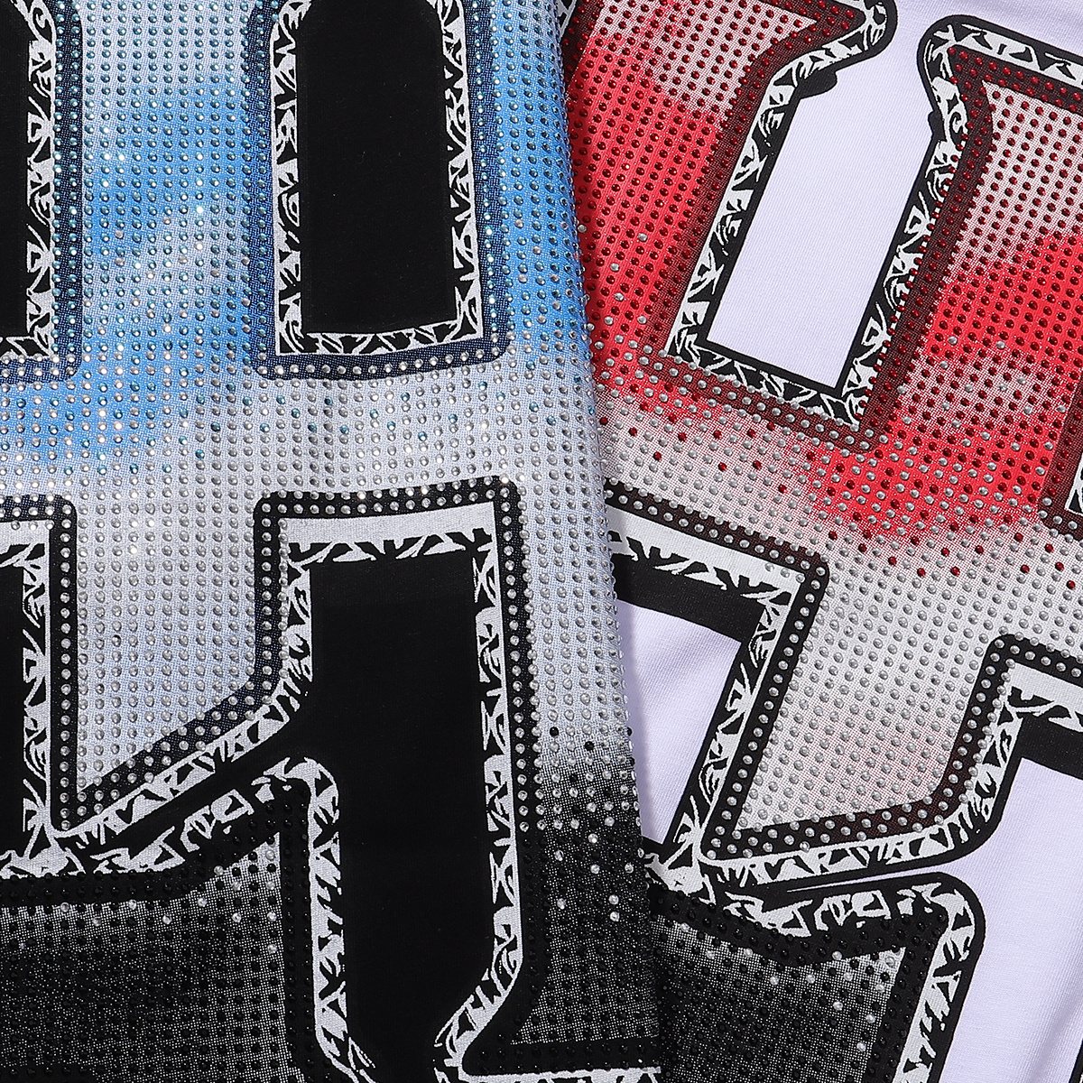 Life Hustlere Warrior Girl Graphic T-Shirt ¡ª fabric_closeup
