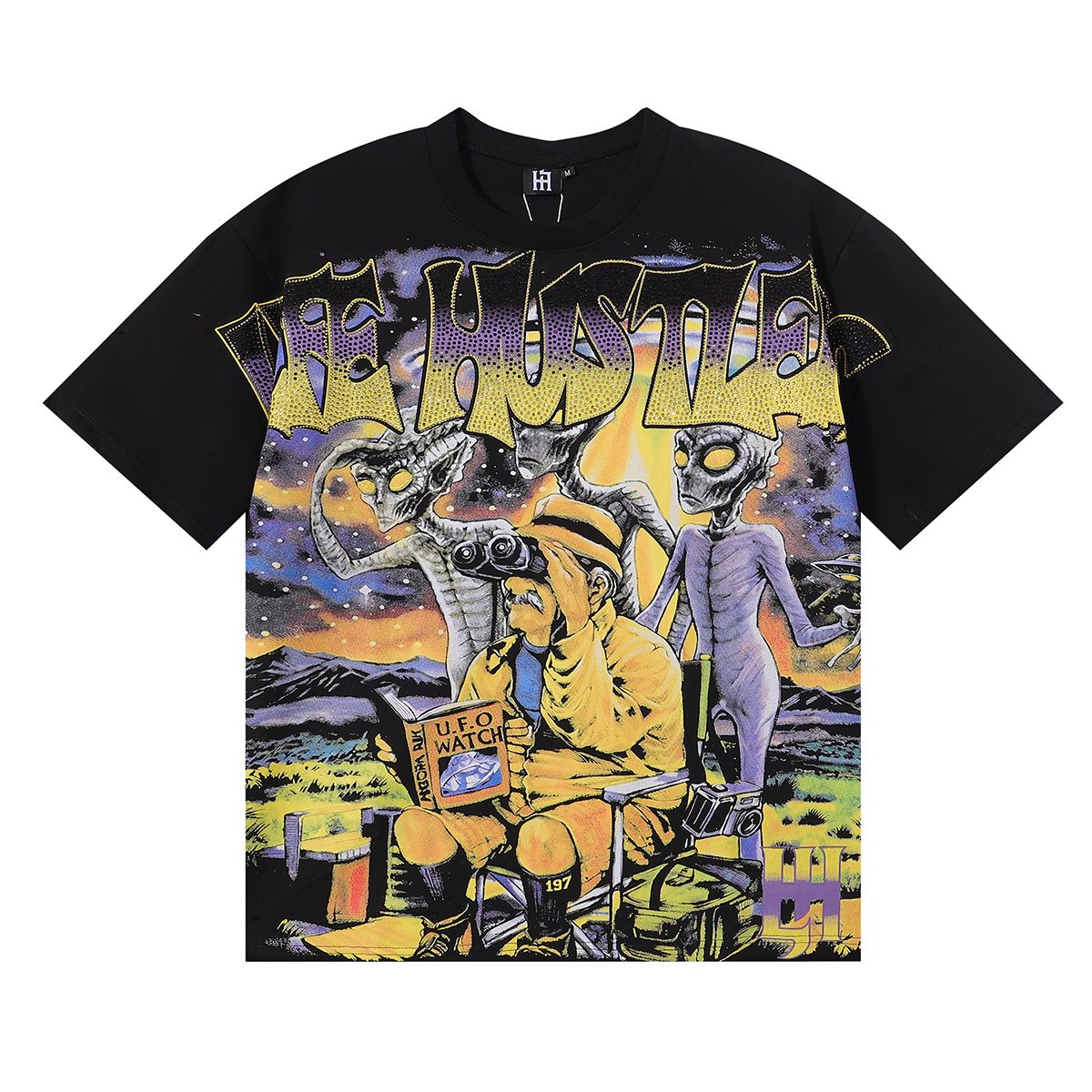 Life Hustlere Alien Graphic Short-Sleeve T-Shirt ¡ª hero