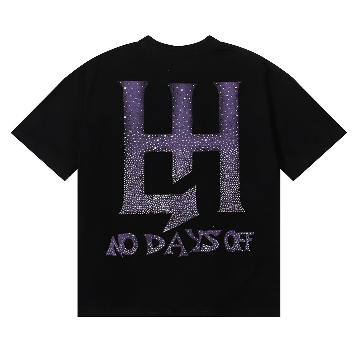 Life Hustlere Sexy Astronaut Rhinestone-Style Graphic T-Shirt ¡ª back