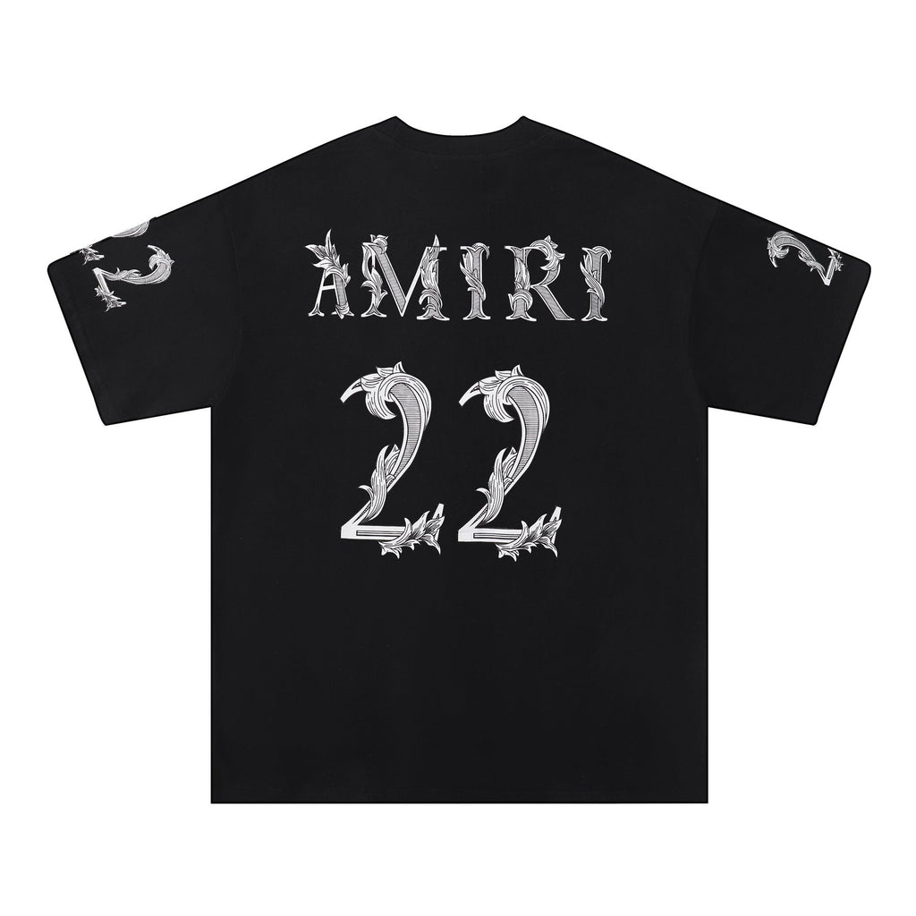 AMIRI Number Graphic Short-Sleeve T-Shirt ¡ª back