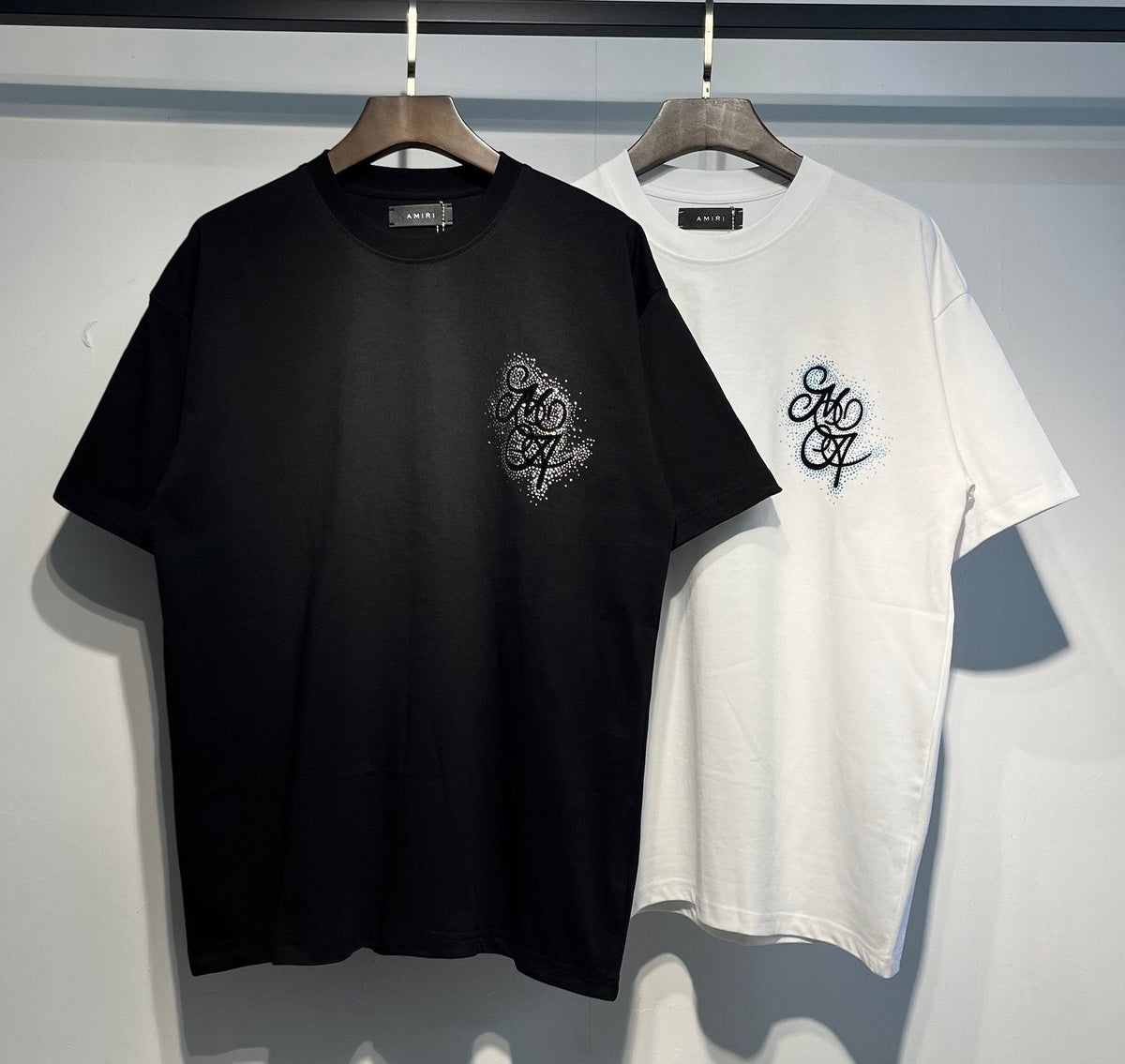 AMIRI Flocked Letter Graphic T-Shirt ¡ª comparison