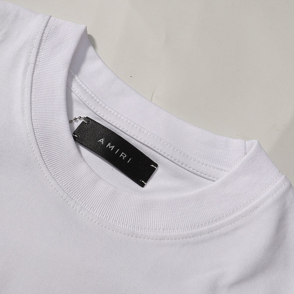 AMIRI Flocked Letter Graphic T-Shirt ¡ª neck_label