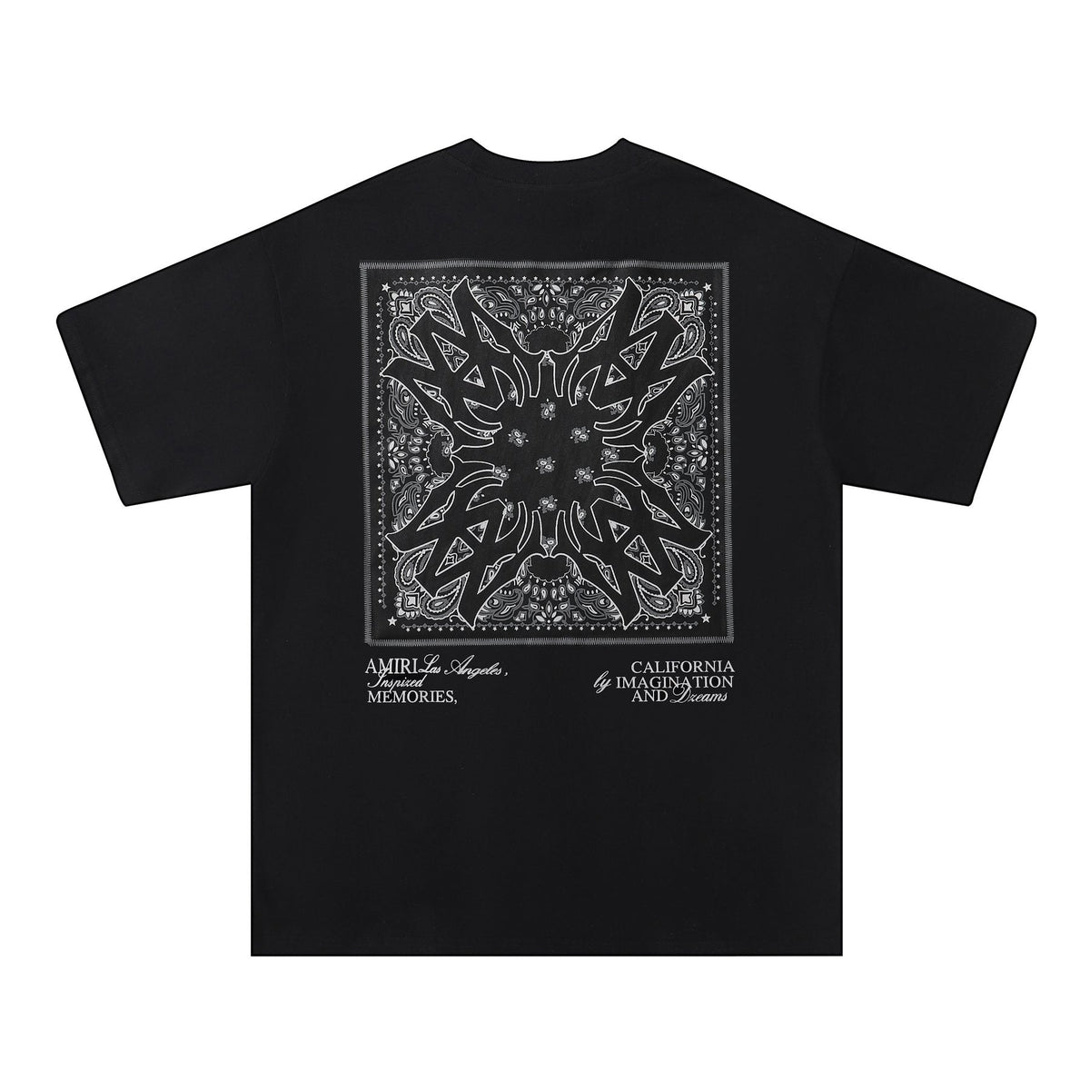 AMIRI Bandana Graphic Short-Sleeve T-Shirt ¡ª back
