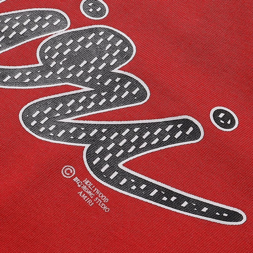 AMIRI Letter Graphic Short-Sleeve T-Shirt ¡ª fabric_closeup