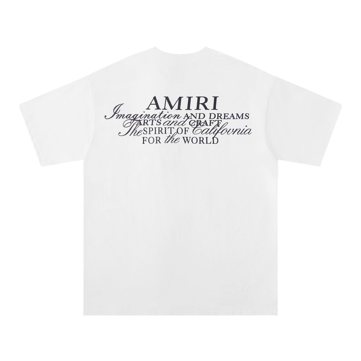 AMIRI Letter Graphic Short-Sleeve T-Shirt ¡ª back