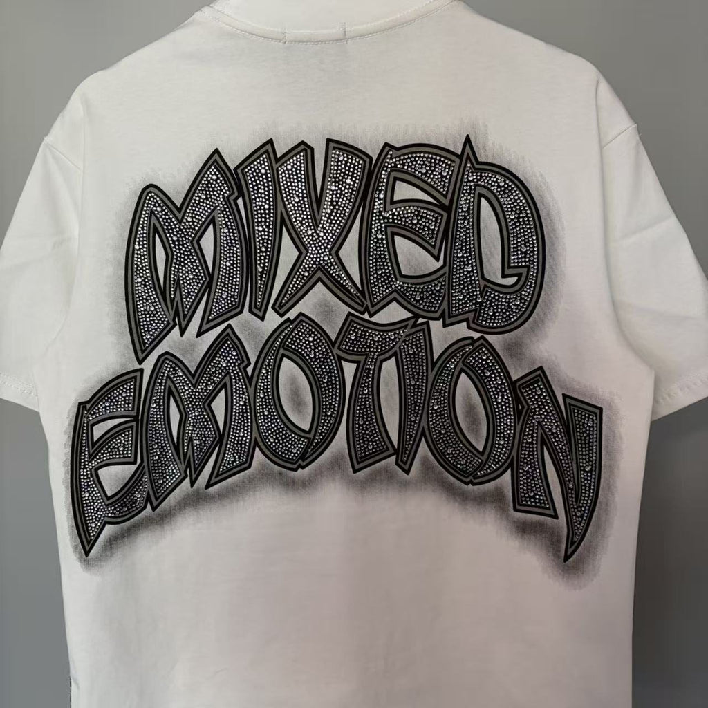 MIXED EMOTION Zombie Gothic Graphic T-Shirt ¡ª detail