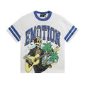 MIXED EMOTION Skeleton Guitar Graphic T-Shirt ¡ª hero