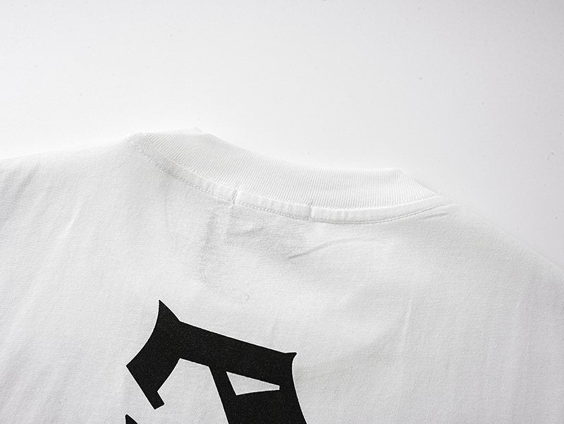 Mixed Emotions Alien Palm Tree Graphic T-Shirt ¡ª detail