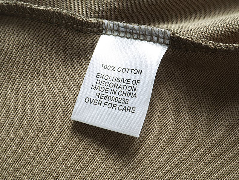 MIXED EMOTION Olive Khaki Front-and-Back Graphic T-Shirt ¡ª detail