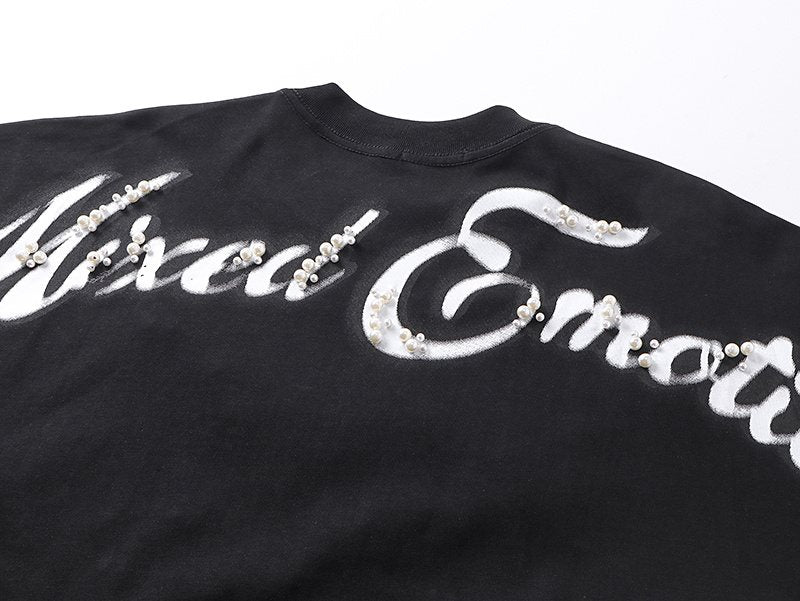 MIXED EMOTION Angel Graphic T-Shirt ¡ª detail