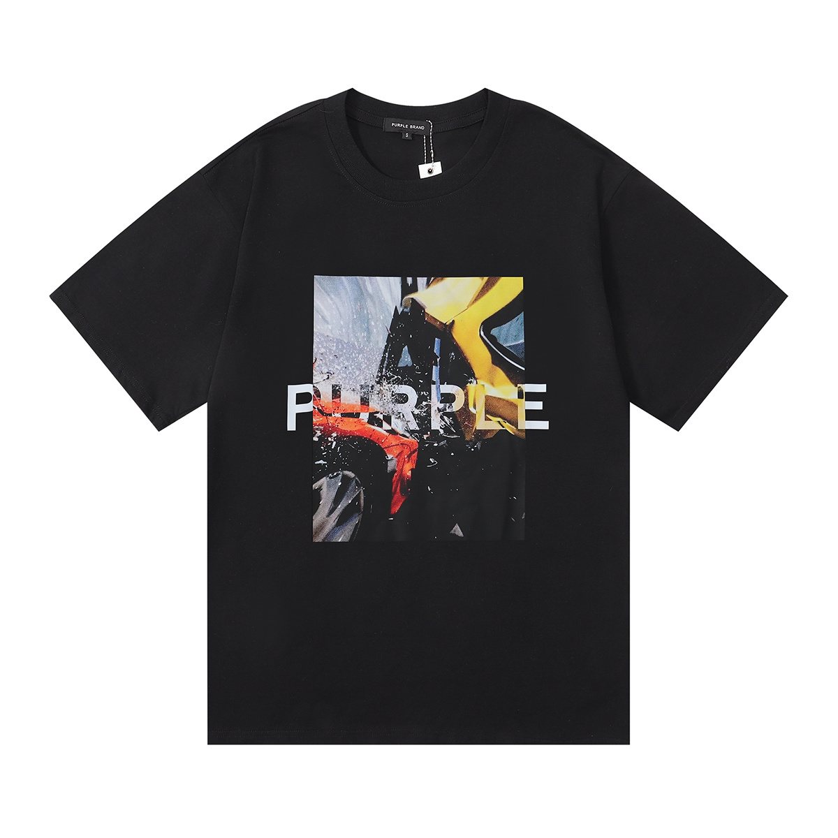Purple Brand Front Graphic Short-Sleeve T-Shirt ¡ª hero