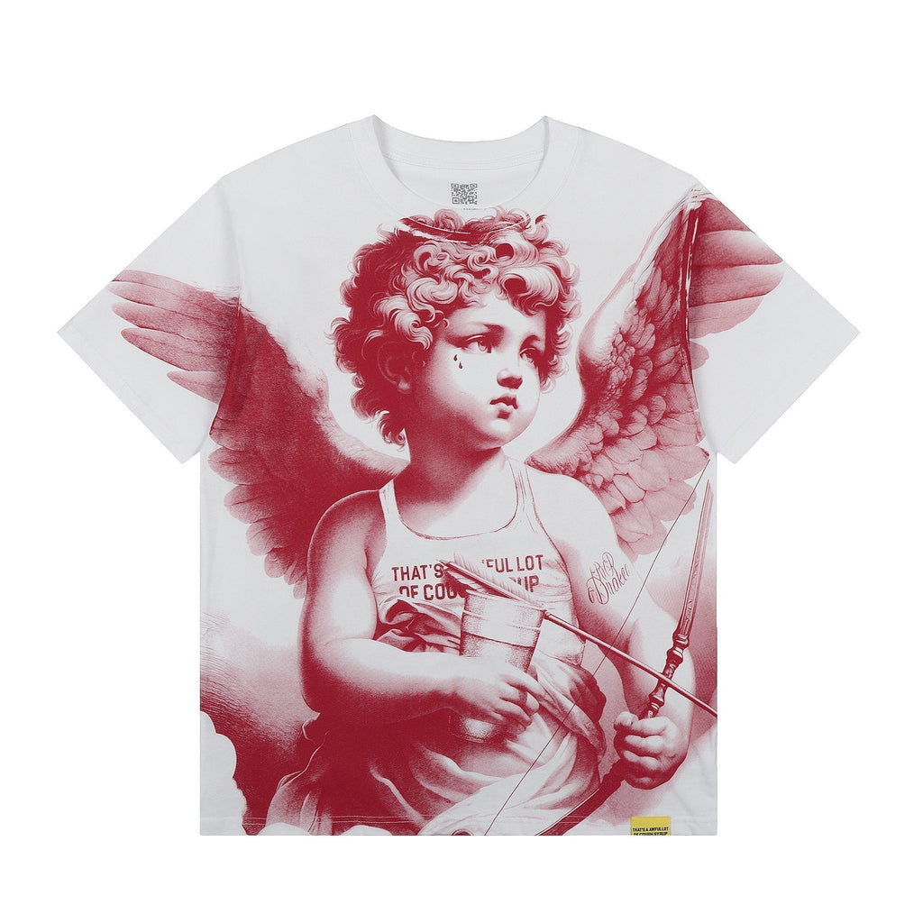 THAT'S A AWFUL LOT OF COUGH SYRUP Cherub Graphic T-Shirt ¡ª front