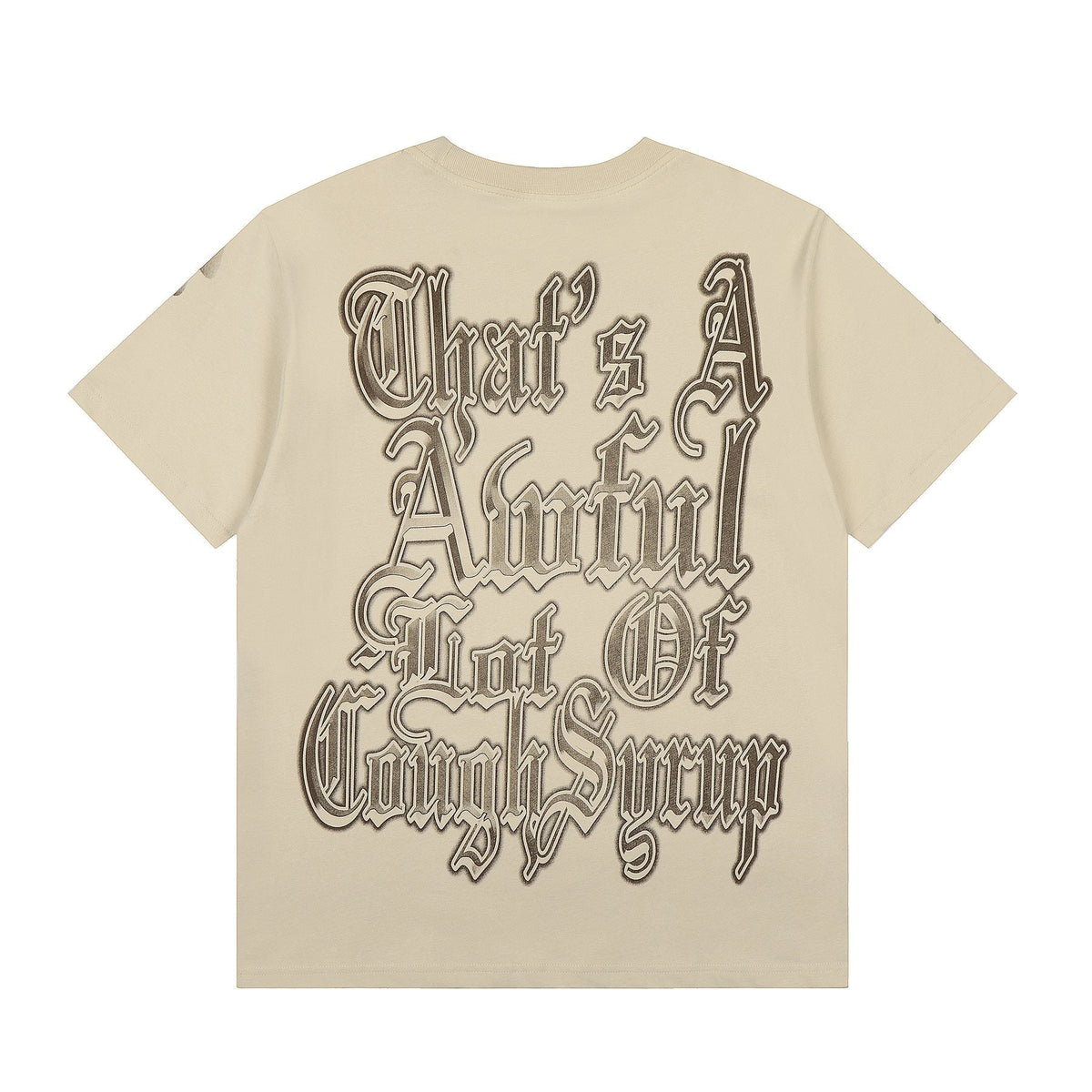 THAT'S A AWFUL LOT OF COUGH SYRUP Cherub Graphic T-Shirt ¡ª back