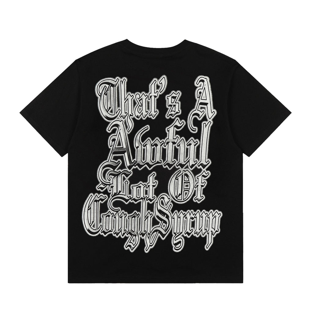 THAT'S A AWFUL LOT OF COUGH SYRUP Cherub Graphic T-Shirt ¡ª back