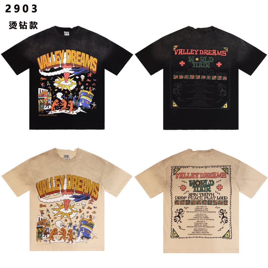 VALE USA Valley Dreams Studded Graphic T-Shirt ¡ª comparison