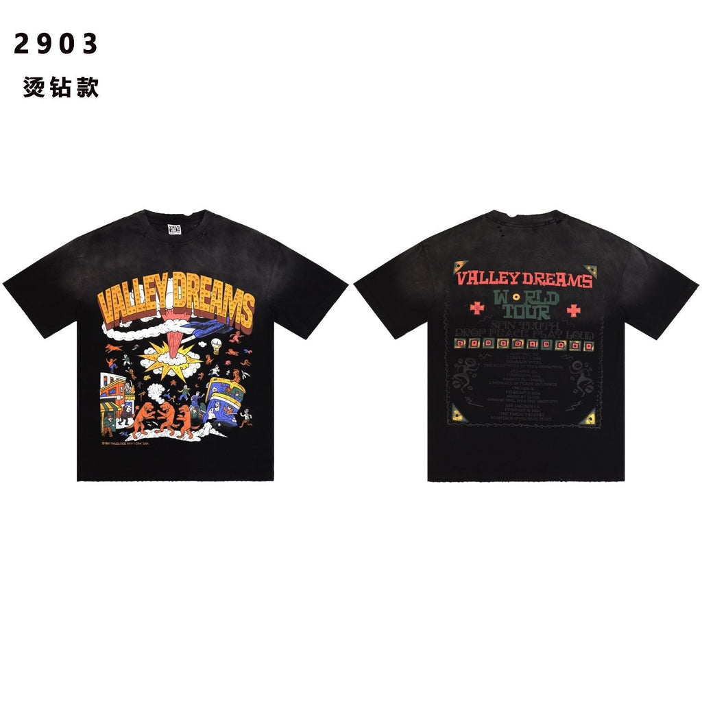 VALE USA Valley Dreams Studded Graphic T-Shirt ¡ª hero