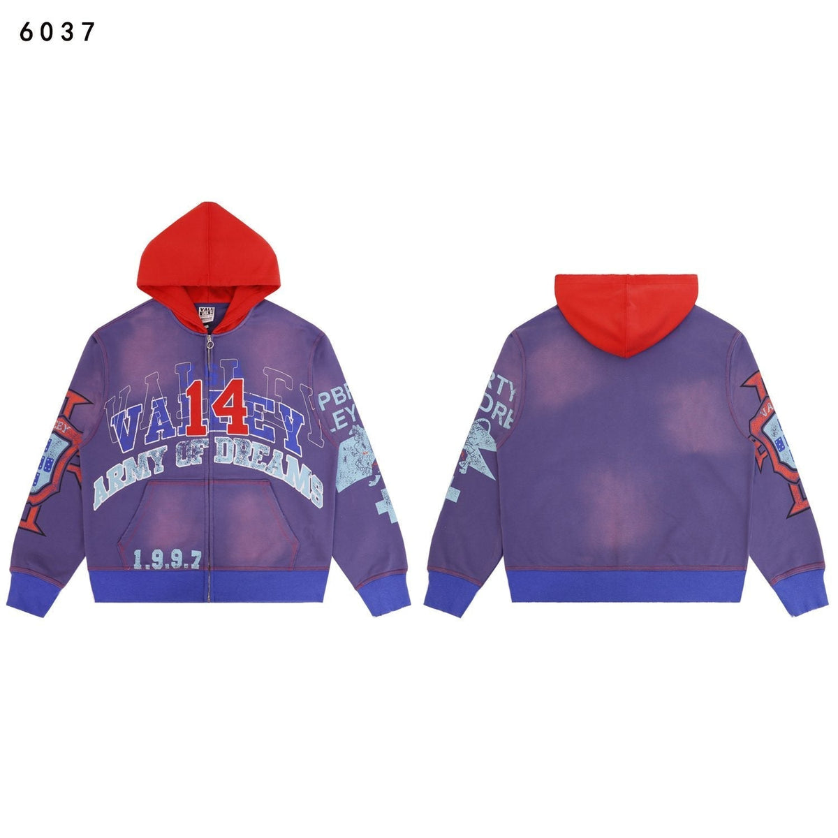 VALE USA Guardian Graphic Zip-Up Hoodie ¡ª hero