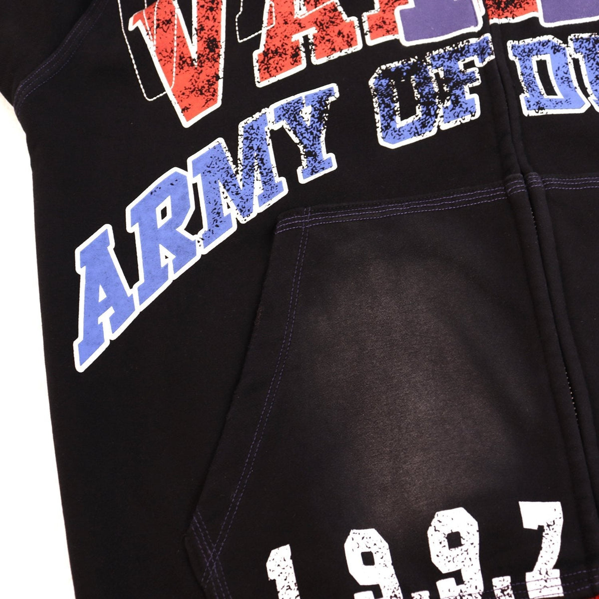 VALE USA Guardian Graphic Zip-Up Hoodie ¡ª detail