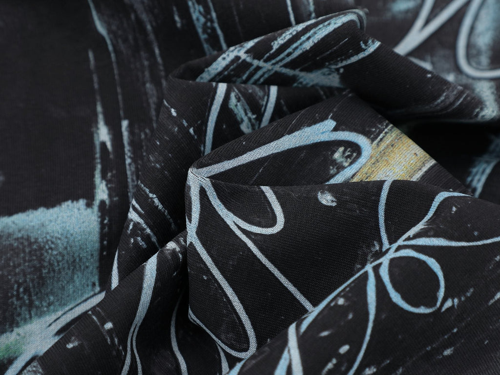 FIRST ROW Lost Utopia Unearth Cropped Graphic T-Shirt ¡ª detail
