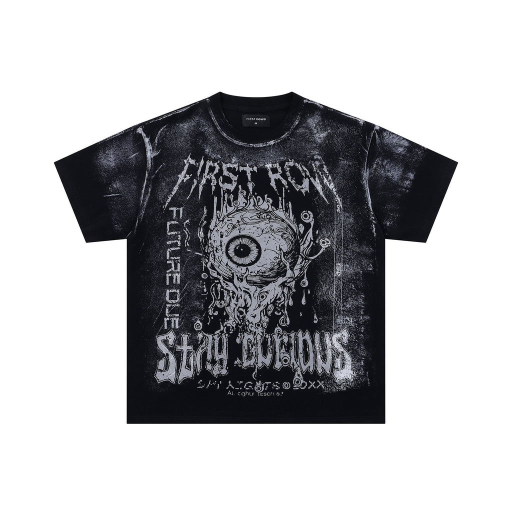 FIRST ROW Stay Curious Eyeball Graphic T-Shirt ¡ª hero