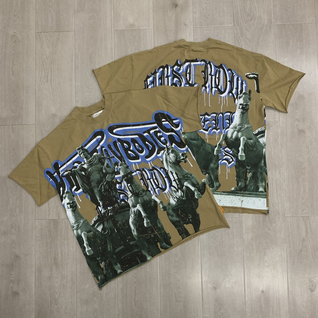 FIRST ROW Bodies Crop Graphic T-Shirt ¡ª context
