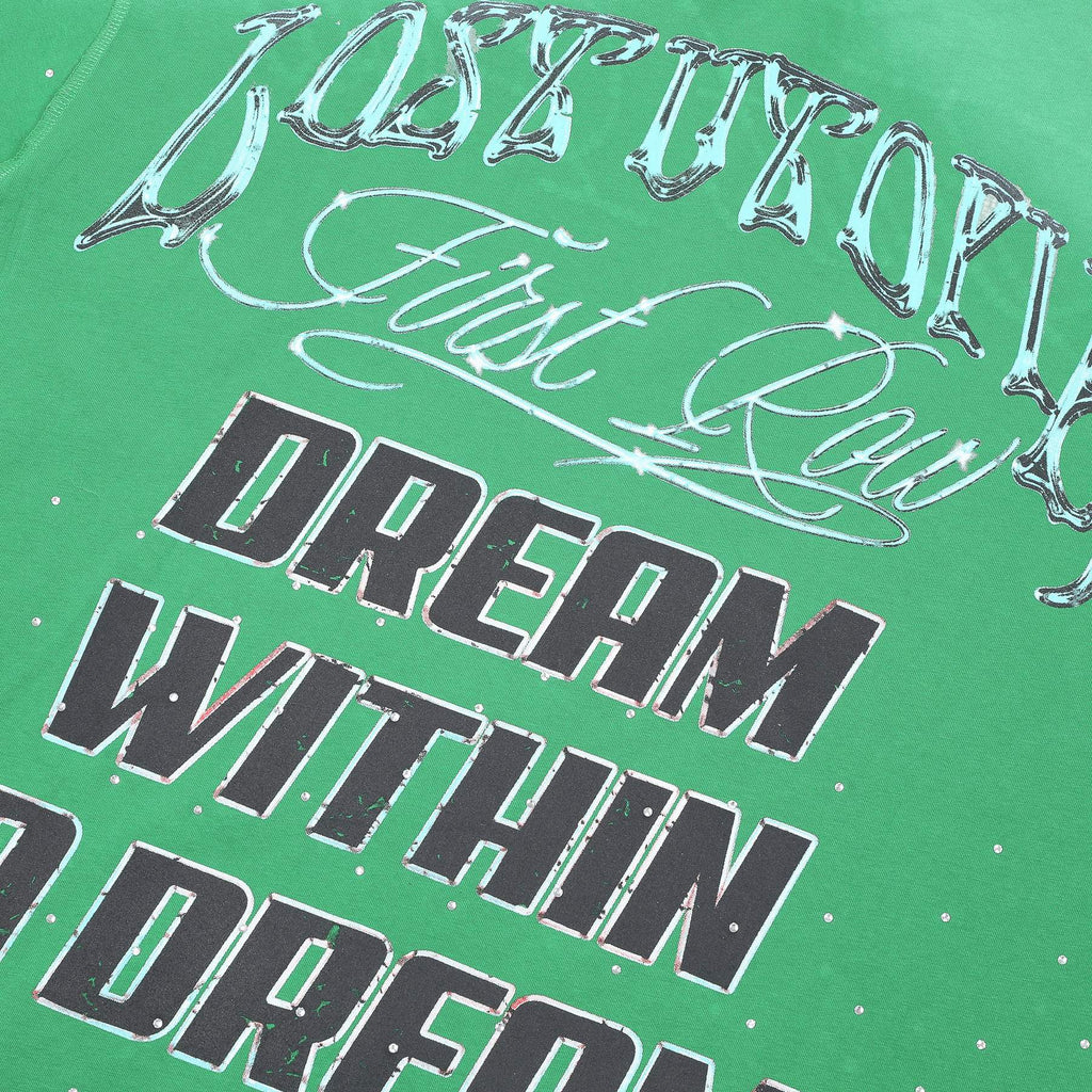 FIRST ROW Lost Utopia Universe Astronaut Cropped T-Shirt ¡ª detail