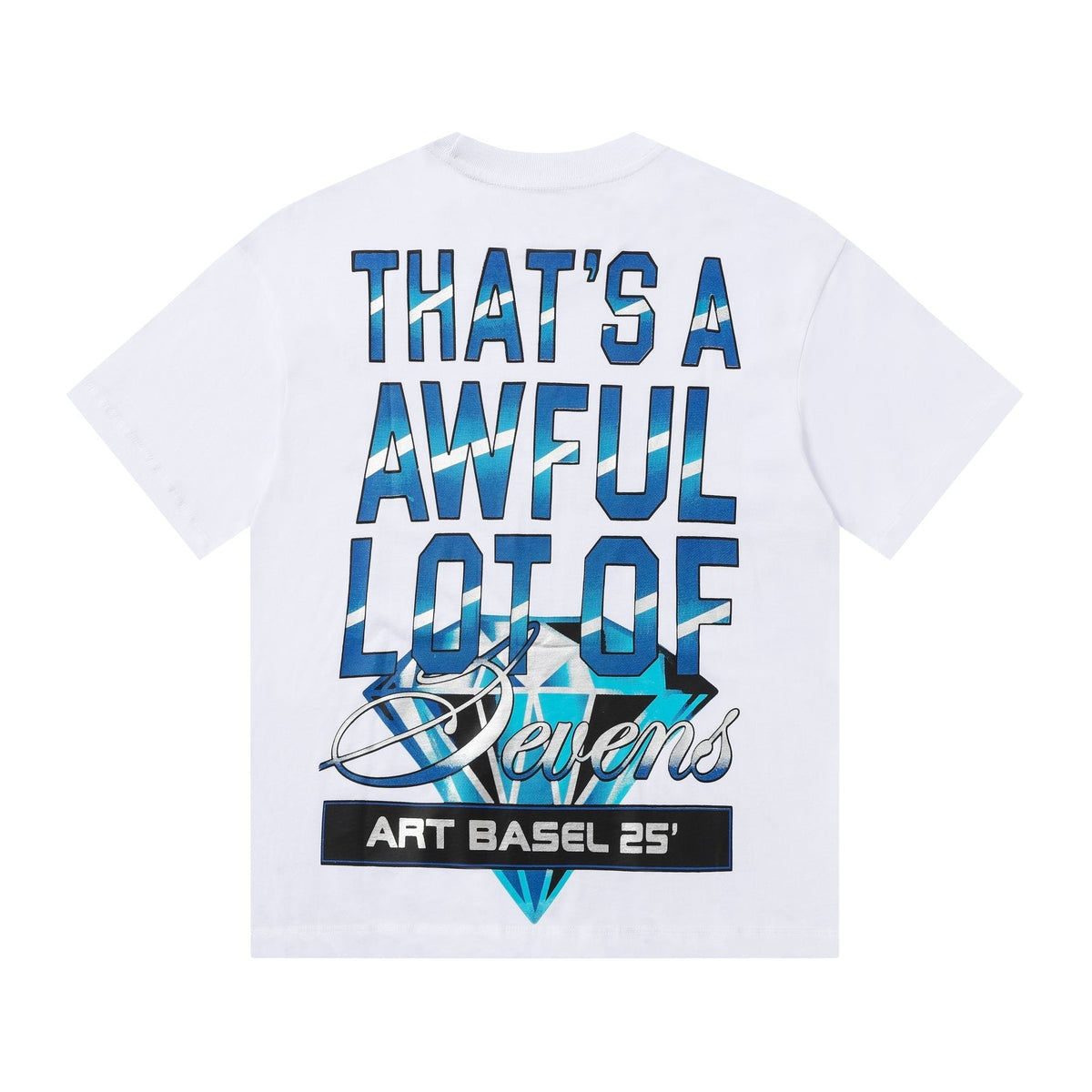 That's a Awful Lot of Cough Syrup Art Basel 25 Graphic T-Shirt ¡ª back