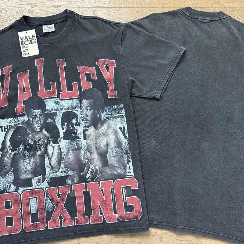 VALE USA Boxing Graphic T-Shirt ¡ª front