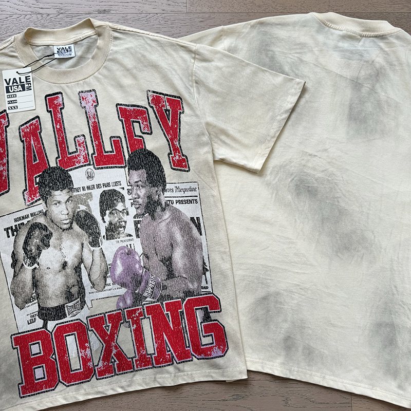 VALE USA Boxing Graphic T-Shirt ¡ª front