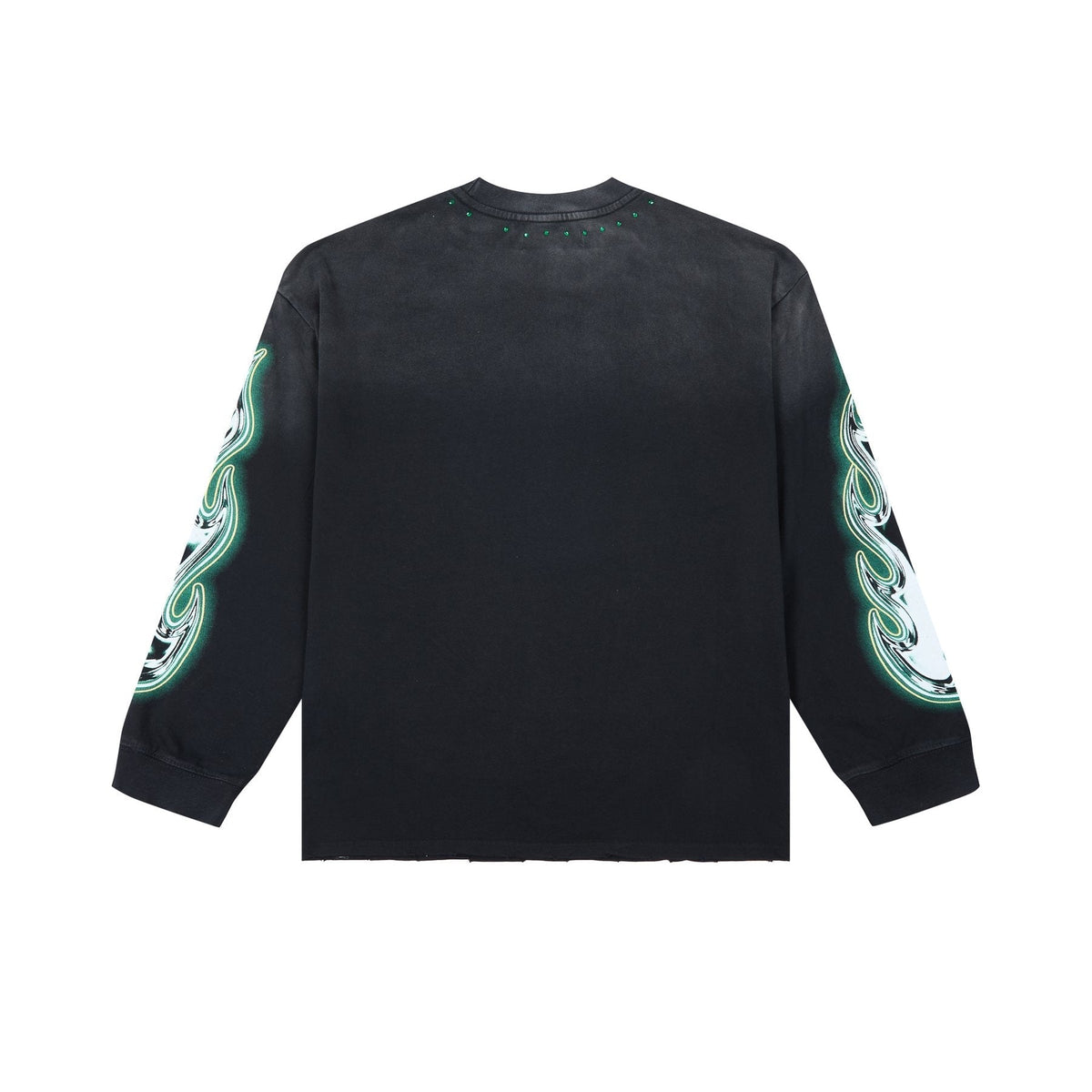 DUAA Pegasus Rhinestone Long-Sleeve T-Shirt ¡ª back