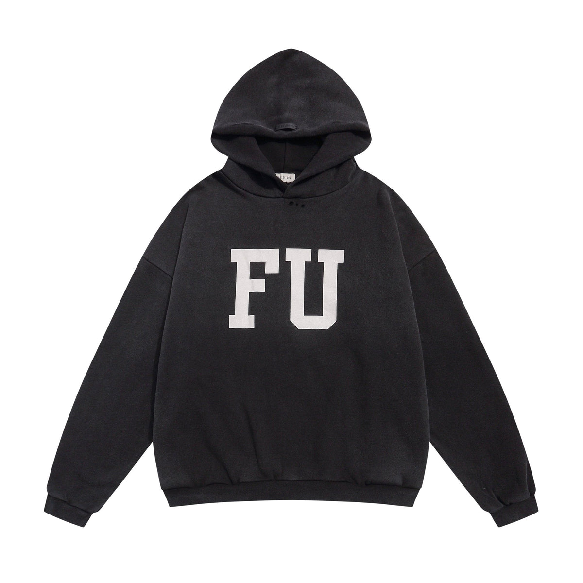 Fear of God Black Text Graphic Pullover Hoodie ¡ª hero