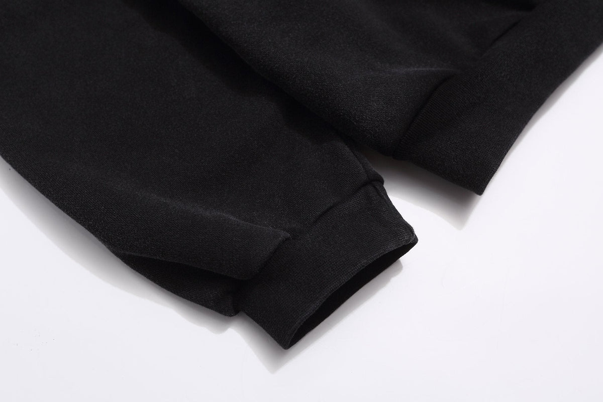 Fear of God Black Text Graphic Pullover Hoodie ¡ª detail