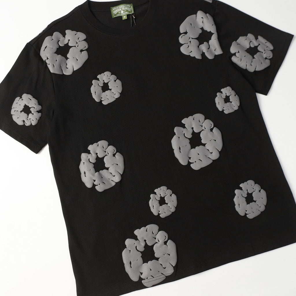 DENIM TEARS All-Over Floral Cloud Graphic T-Shirt ¡ª detail