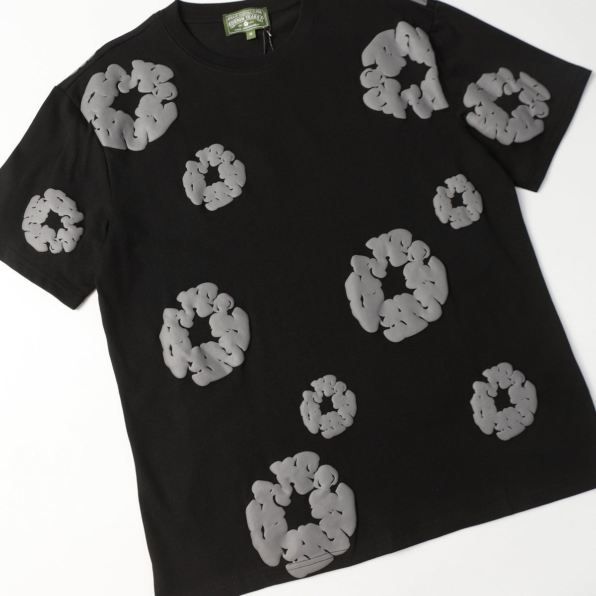 DENIM TEARS All-Over Floral Cloud Graphic T-Shirt ¡ª detail
