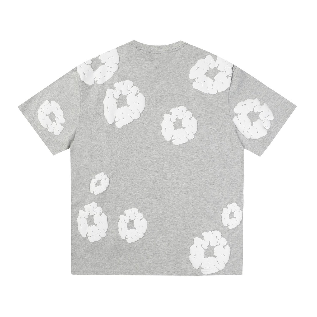 DENIM TEARS All-Over White Flower Print T-Shirt ¡ª back