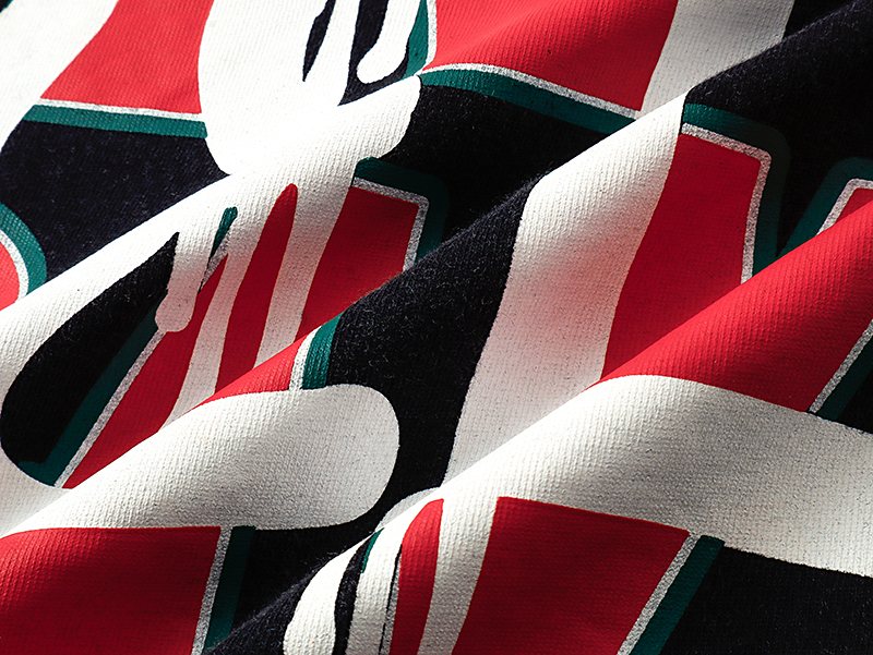 Godspeed Super Race Car Graphic T-Shirt ¡ª fabric_closeup