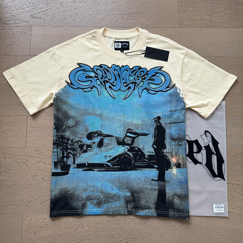 Godspeed Super Run Sunday Graphic Short-Sleeve T-Shirt ¡ª context